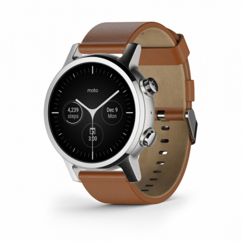 Moto 360 Steel Grey Recertified — Moto Watch USA Official Store