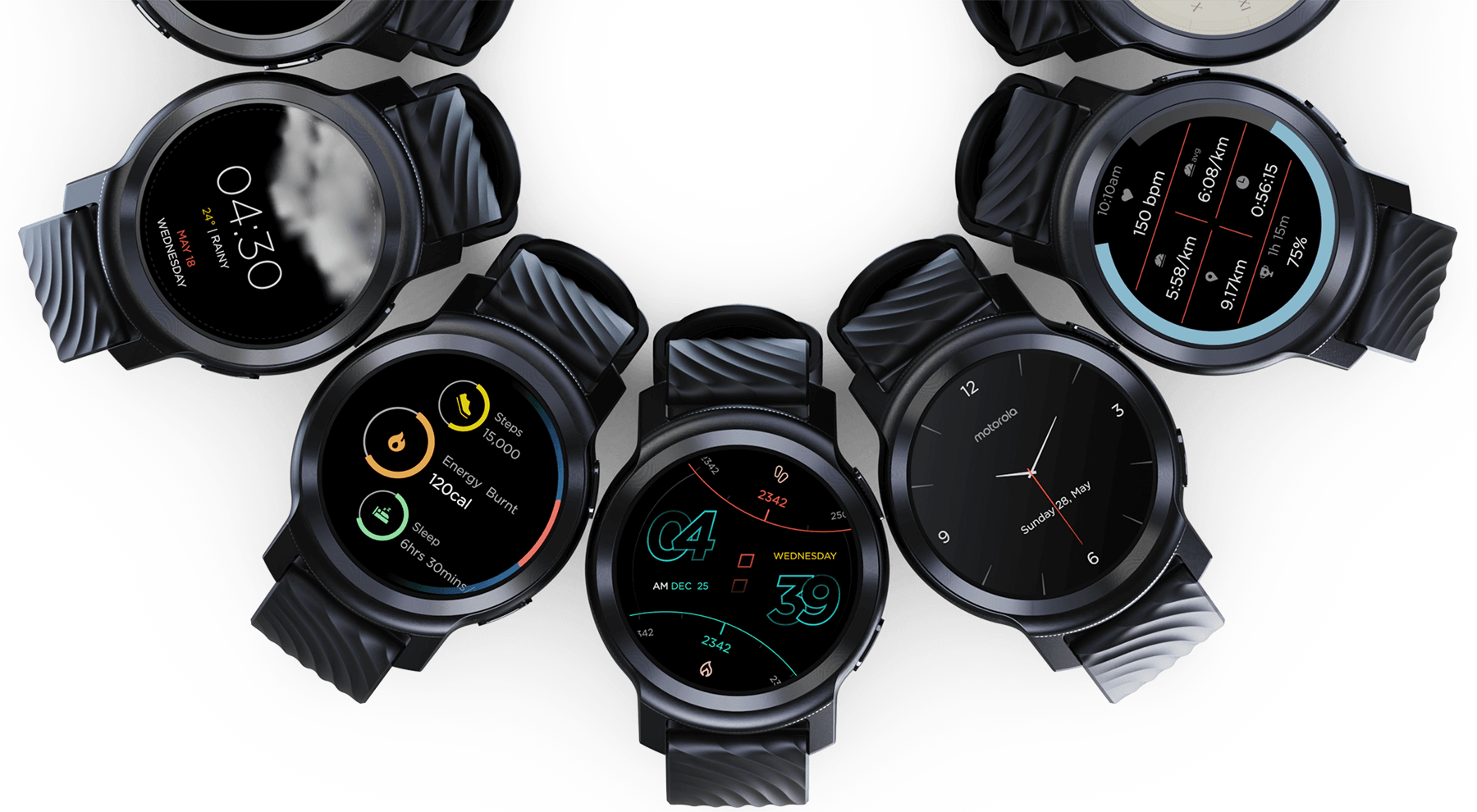All new Moto Watch OS